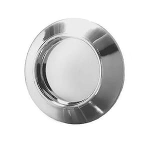 Puxador Adesivo Slim p/ Box Portas Armários Redondo Cromado