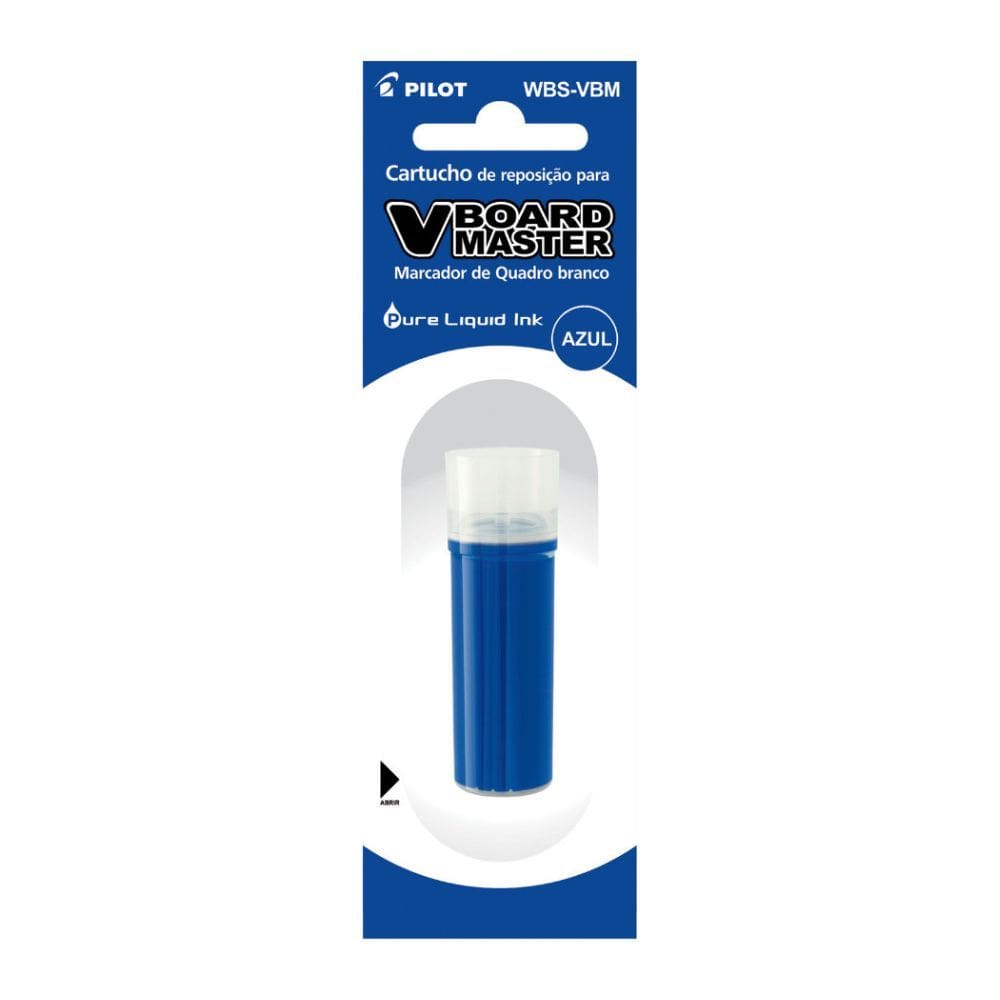 Tinta Marcador Para Quadro Branco Refil 5,5ml V-Board Master - Pilot | Cartucho de Reposição | Canetão | Recarregavel |