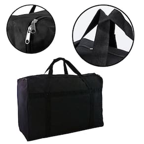 Bolsa Mala De Viagem Sacolão Gigante, 222 Litros, Sacoleira, Sacola Jumbo Para Compras e Mudança Com Alça Zíper Imper