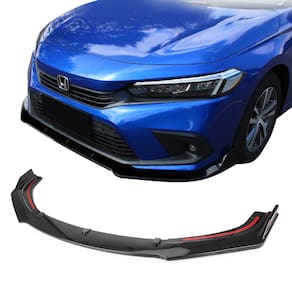 Spoiler dianteiro Honda Civic G11 2023 Black Piano Mugen R