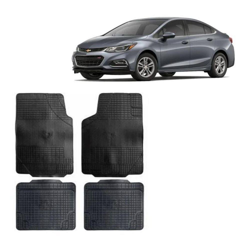 Tapete Borracha Gm Cruze 2012 Em Diante 4 Peças