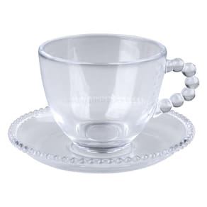 Xicara de Café de Vidro 200ml Petit CV244734 Cazza