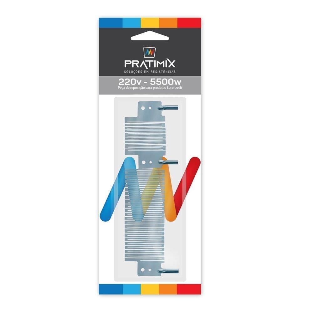 Resistência para Chuveiro Pratimix Tipo Ultra 3T - 220x5500W Max Ducha Bello Banho L Bel