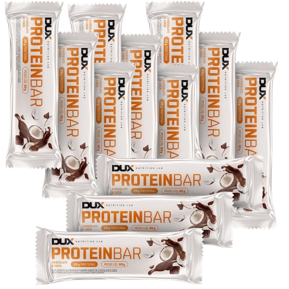 Protein Bar (Caixa c/ 12un de 60g) - Dux Nutrition