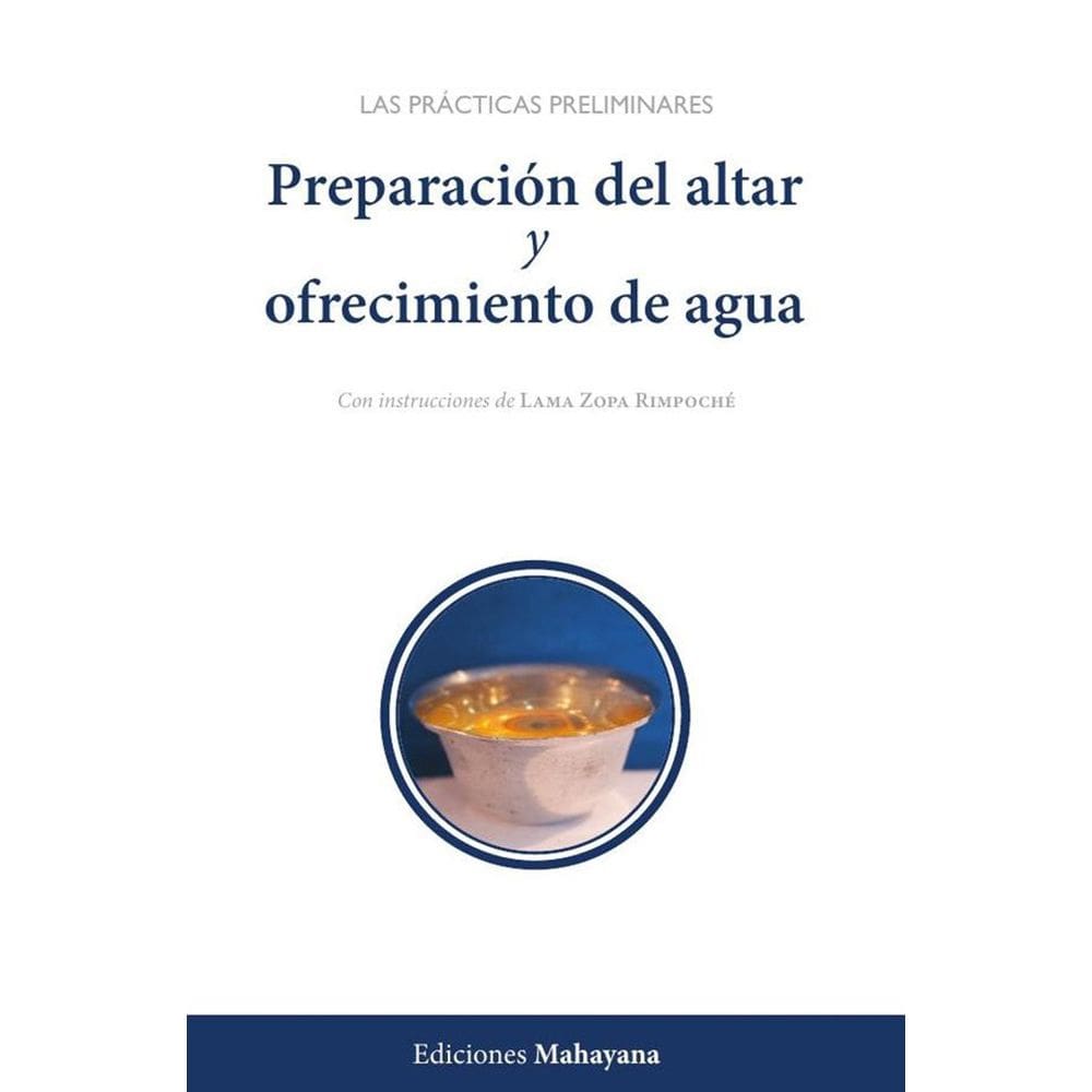 Preparación del altar y ofrecimiento de agua - Espanhol