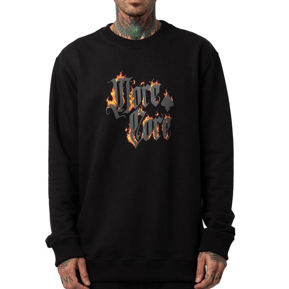 Moletom MCD Careca Leve On Fire WT25 Masculino Preto
