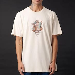 Camiseta MCD Espada Draco WT25 Masculina Creme Arcanjo
