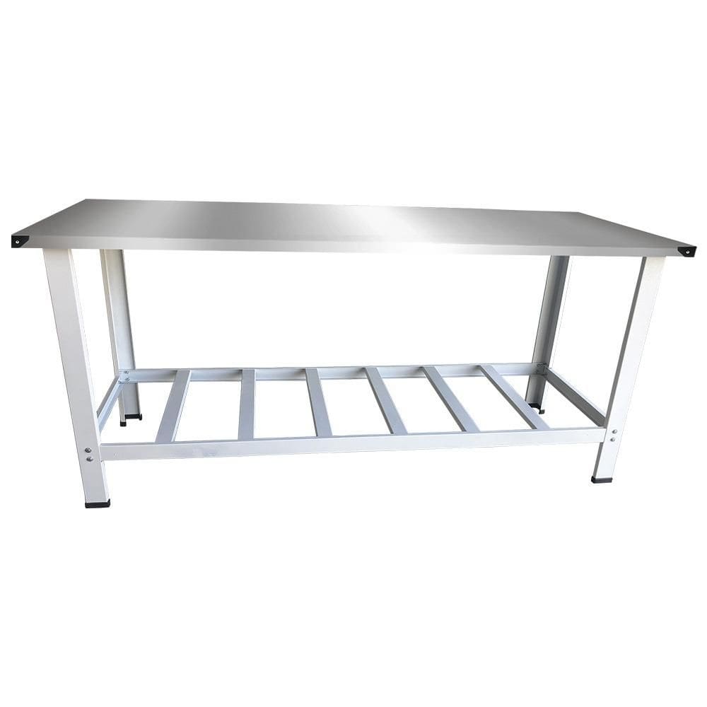 Mesa Bancada de Manipulação Serviço 190x70 cm Kenok MSW191
