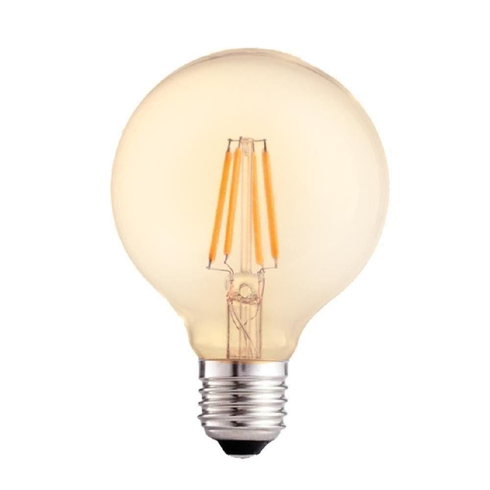 Lampada Filamento E27 G95 Globo 4w Bivolt Foxlux