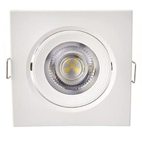 Spot Led De Embutir Quadrado 5w 6500k Bivolt Foxlux