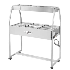 Buffet Combinado Spolu 6 Cubas Quentes 3 Cubas Frias 127V SPL-507CO