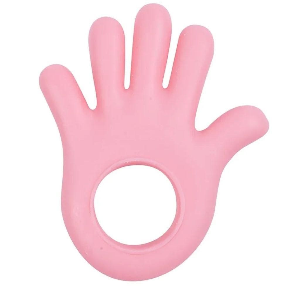 Mordedor Mãozinha para Bebês 7705 Rosa - Pais e Filhos