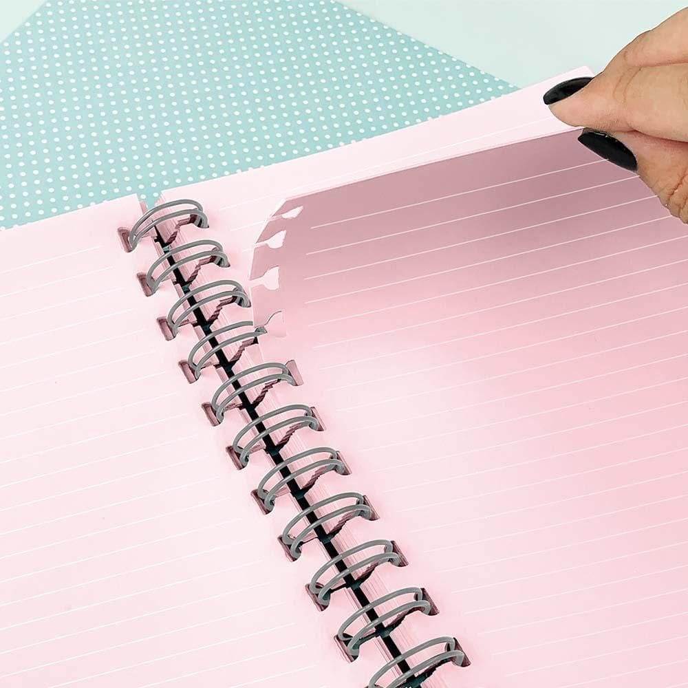 Refil Caderno Colegial Smart 48 Folhas Rosa 1835RE - DAC