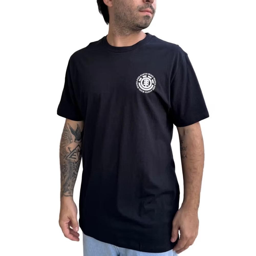Camiseta Element Seal BP Plus Size WT25 Masculina Preto