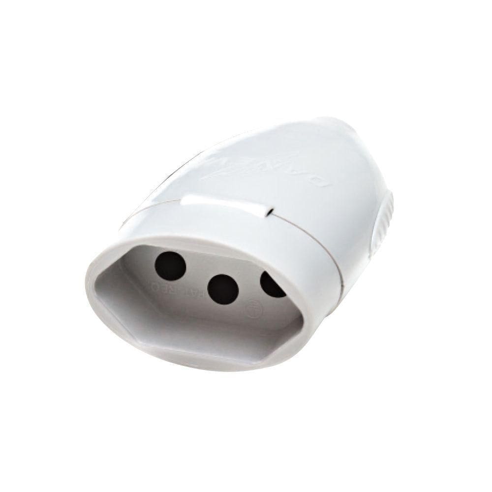 Tomada Desmontavel Daneva 2p+t 20a - 250v Ref.1618 Branca