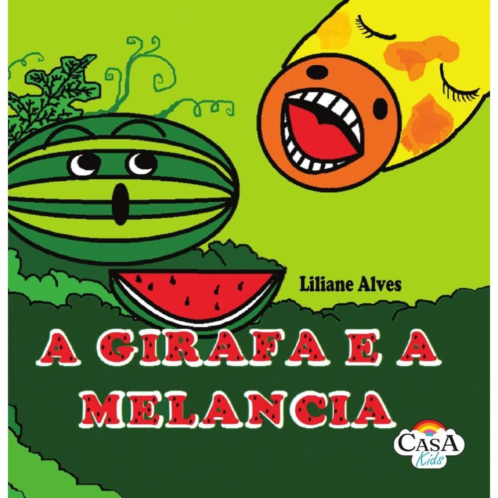 A girafa e a melancia