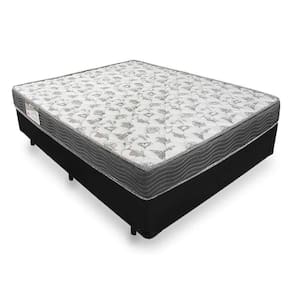 Cama Base Box Casal Preto Colchão ISO 100 D33 - Ortobom