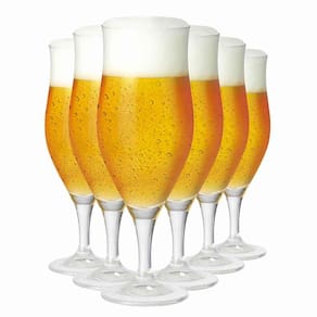 Taça de Cerveja de Cristal Lubzer GG 515ml 6 Pcs