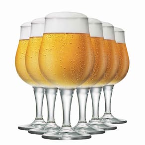 Taça de Cerveja de Cristal Mason M 390ml 6 Pcs