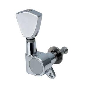 Tarraxa De Guitarra Lp Sg 3 Mais 3 Blindada Cromada Dolphin