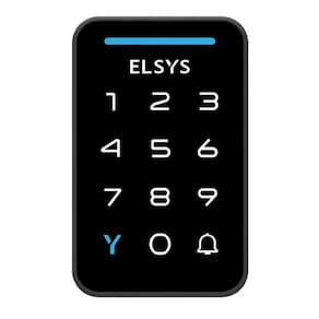 Fechadura Digital De Sobrepor Dance Esf-Ds910V Preta Elsys