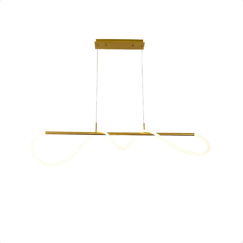 Pendente Led Moderno Taschibra Organic 28W Luz Quente 3000K