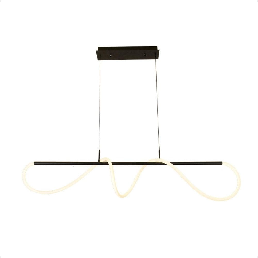 Pendente Led Moderno Taschibra Organic 28W Luz Quente 3000K