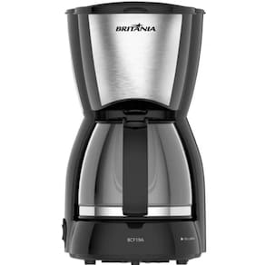 Cafeteira Eletrica Britania 720ml Faz 18 Cafes 550W Preta 127V