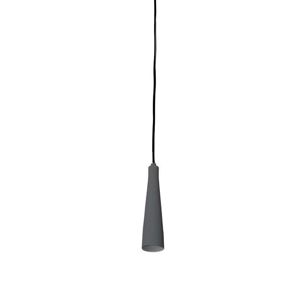 Lustre Pendente Preto 1 Lâmpada GU10 60W - 884610-08