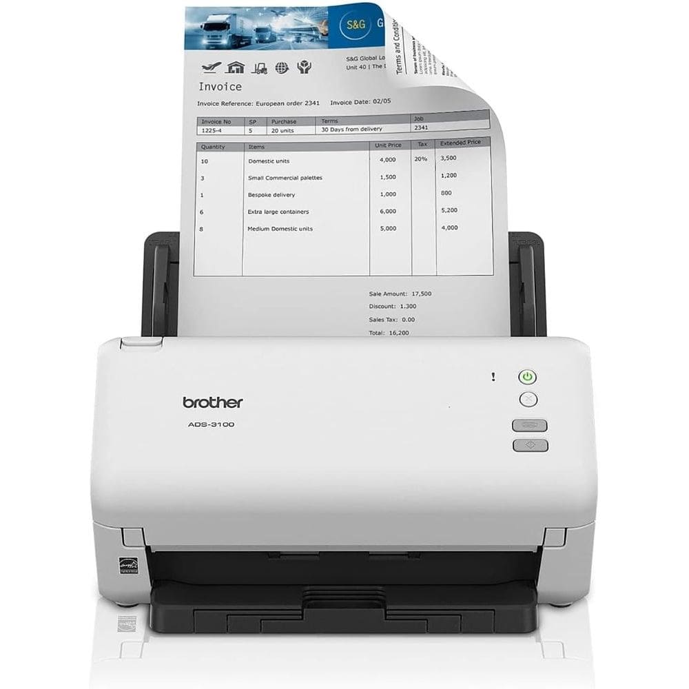 Scanner Brother Ads3100 Conexao Usb Bivolt