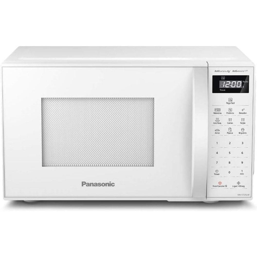 Microondas Panasonic 21l Nn-st25lwruk 220v Branco