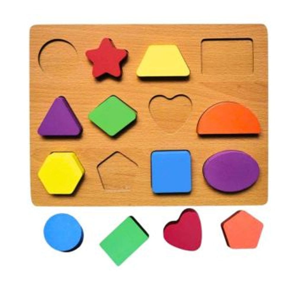 Didaticos Aprenda Brincando Cores e Formas DM Toys Jogo de Encaixar Brinquedo Recreativo Educativo