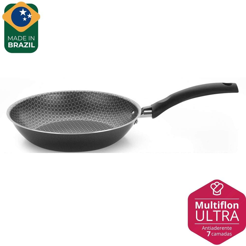Frigideira Antiaderente de Alumínio Essencial 24ø - Multiflon