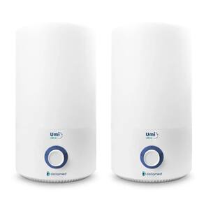 Combo 2 Umidificador Ultrassônico 4,3 Litros Umi Ultra Dellamed Branco Bivolt