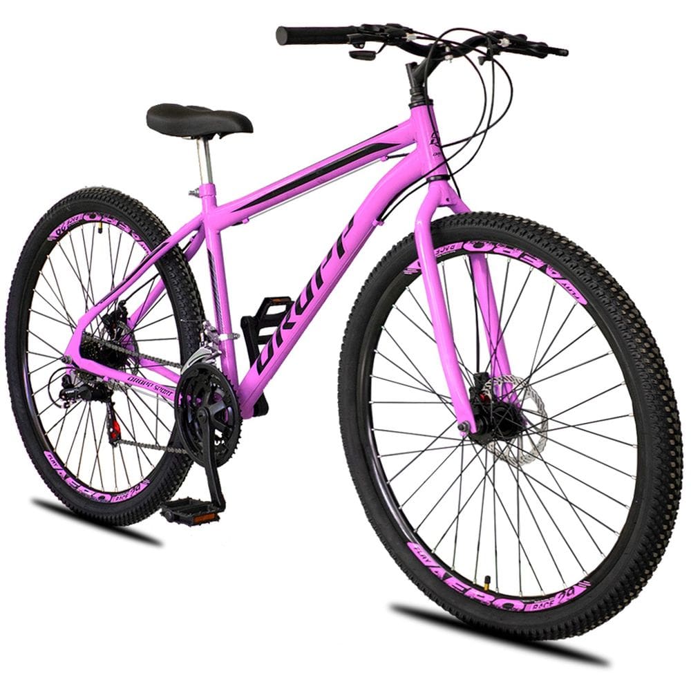 Bicicleta Aro 29 Aero VEGA Sport Aço Carbono 21 Velocidades Freio a Disco