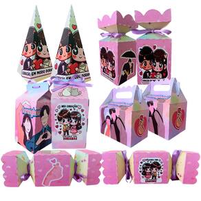 Kit Festa Completo de lembrancinhas Decorativas Tema Dorama Para Aniversários