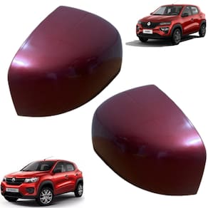 Par Capa Retrovisor Kwid Vermelho Fogo