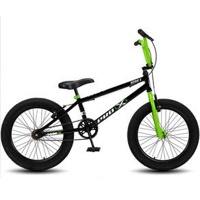 Bicicleta Aro 20 Bmx Pro-X Infantil Série 1 - Preto+Verde