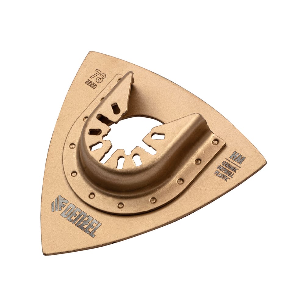 Lamina Multiferramenta, Deltoide, Hm, Para Ladrilho E Madeira, 78 Mm, 1pc// Denzel