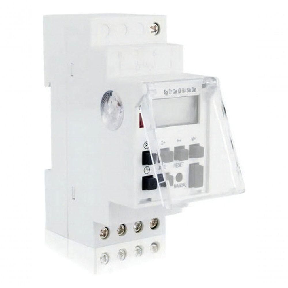 Programador Digital Tempo Industrial 220v Foxlux