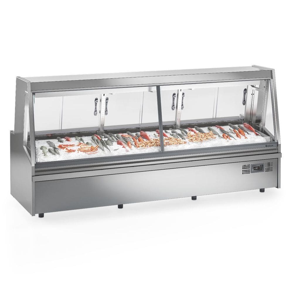Balcão Frigorífico Peixaria Standard GAPX300A Inox Gelopar 220V