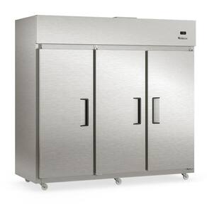 Refrigerador 3 Portas 2181L GRCR3P Inox Gelopar 220V