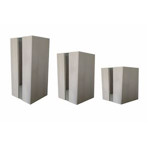 Kit Cachepo Vaso Decorativo Para Plantas Com Espelho SERENA