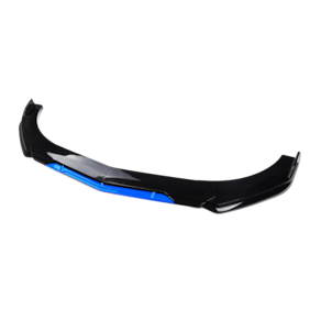 Saia frontal universal ajustável Black Piano e Azul Veicular