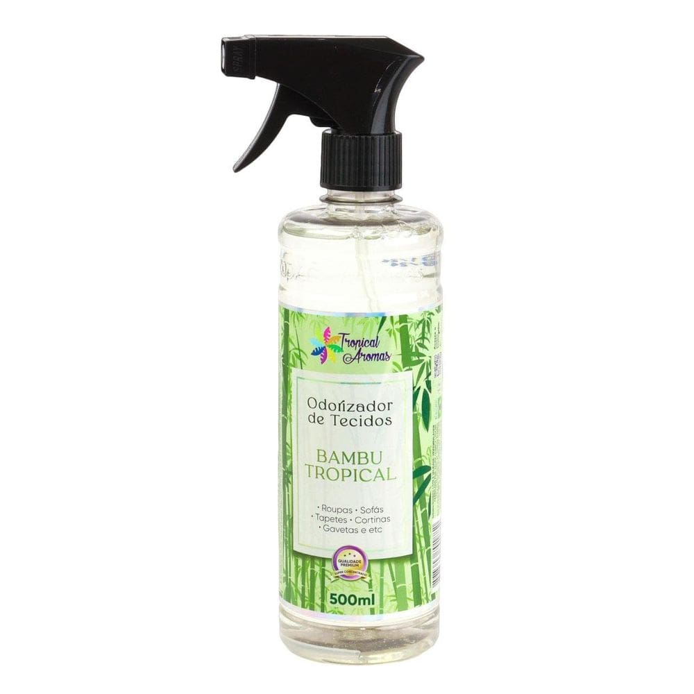 água Perfumada Para Tecidos 500ml Bambu - Tudo em Caixa