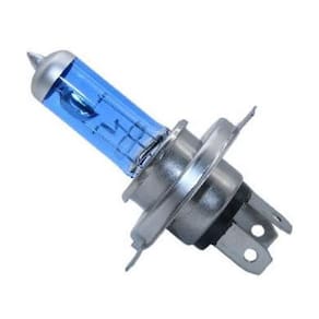Lampada Farol Moto H4 Super Branca Forte 5500K Stallion
