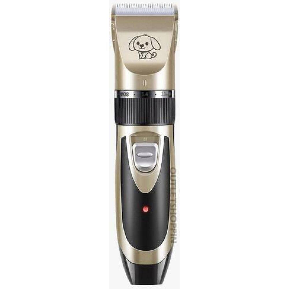 Kit Pet: Máquina de Tosa Recarregável + Acessórios