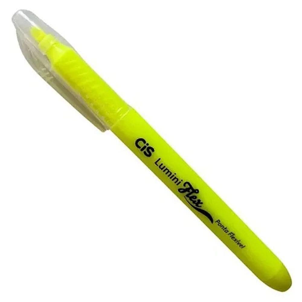 Marca Texto  Lumini Flex -Amarelo- Cis