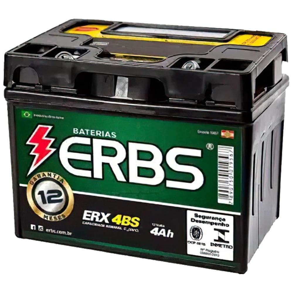 Bateria Selada ERBS 4ah 12V ERX4BS BC100 C90 NB50