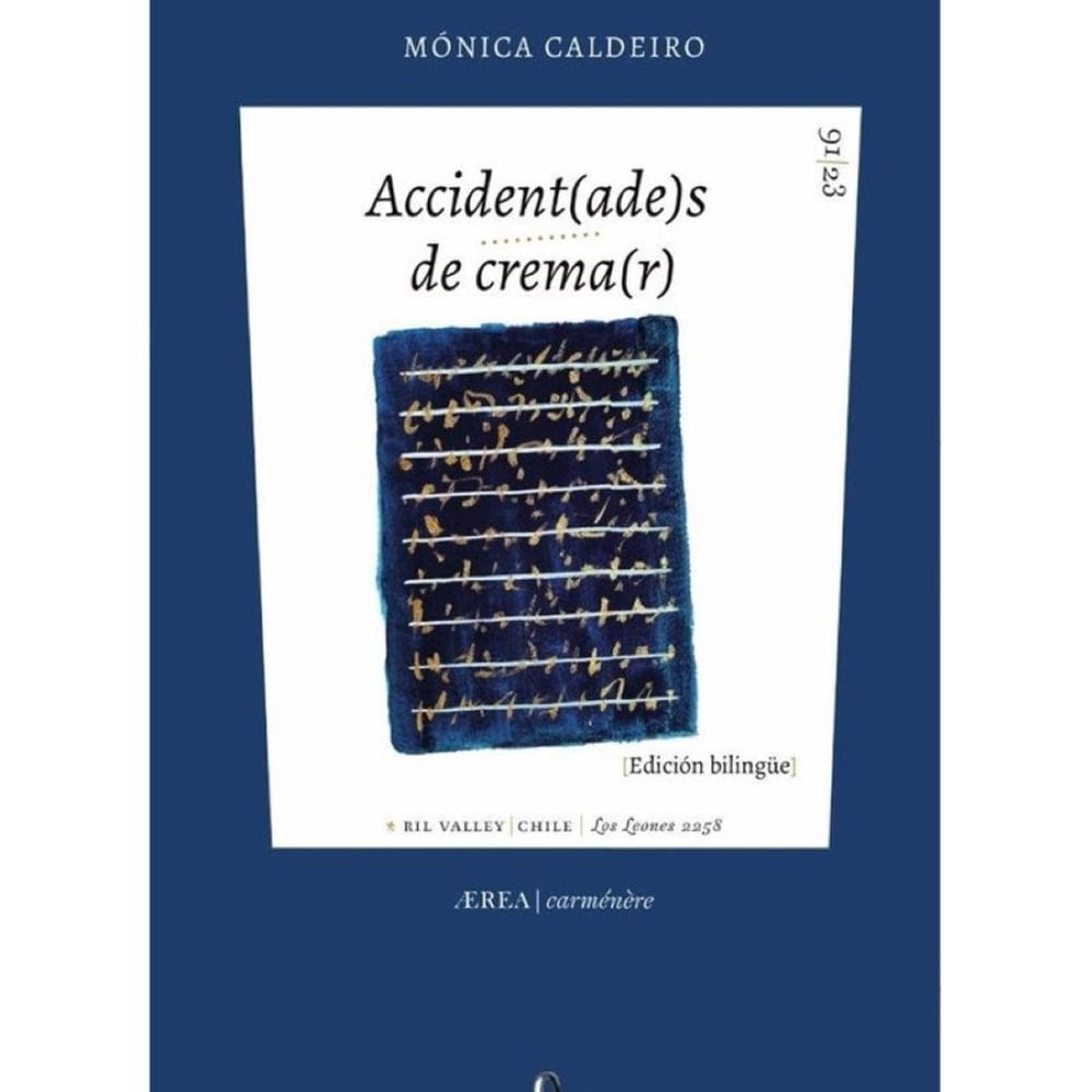 accident(ade)s de crema(r). accident(ad)es de quema(r). 1 poema - Espanhol